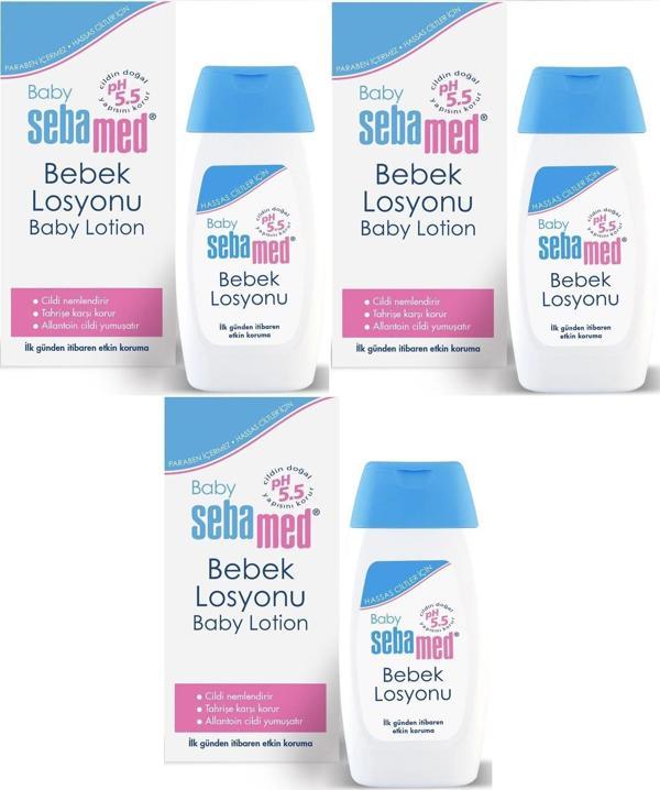 Sebamed Bebek Losyonu 200ML (3 Lü Set) - Image 1