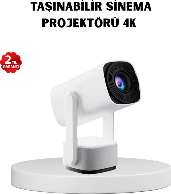 720p HD Projeksiyon Cihazı – Uzun Ömürlü Ampul, Canlı Renkler ve Evde Sinema Keyfi - Image 1
