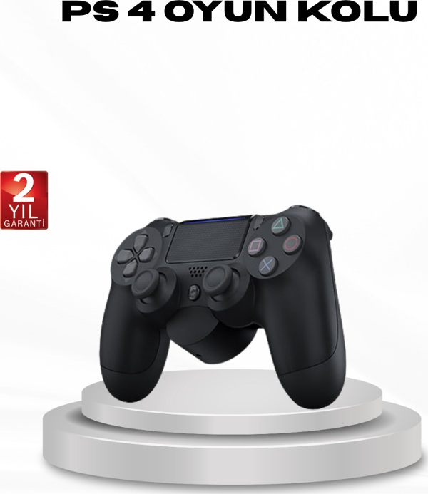 PS4 Kablosuz Oyun Kolu V2 – Bluetooth Bağlantılı, Titreşimli, PC ve Mobil Uyumlu - Image 1