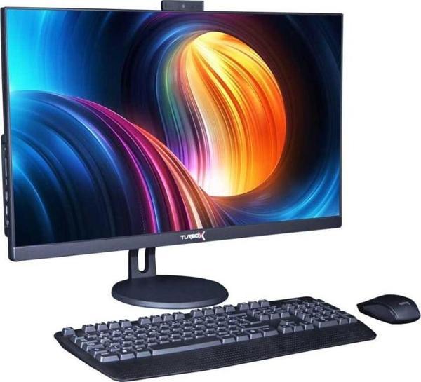 Turbox TAx725 i5 12400 8GB Ram 512GB NVMe SSD 27 inç Bluetooth Webcam Siyah All In One Bilgisayar - Image 1