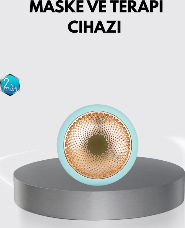 UFO Mini Akıllı Maske Cihazı – 90 Saniyede Işıltılı Cilt, Termoterapi ve LED Işık Bakımı - Image 1