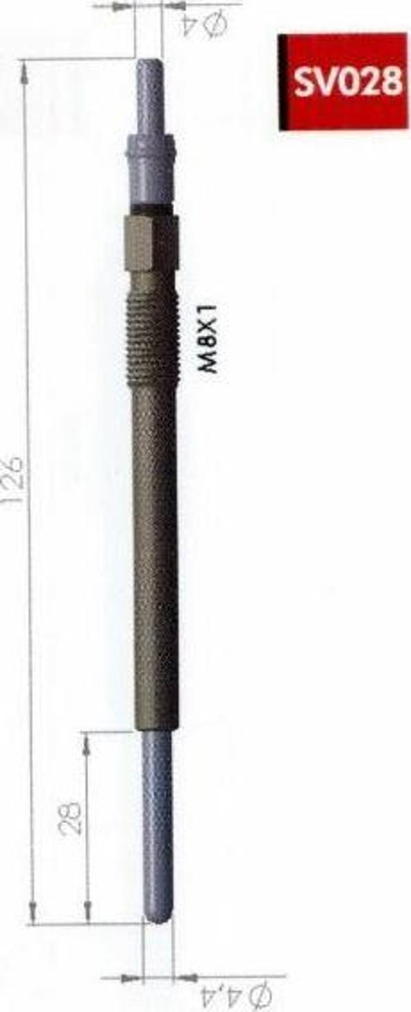 Kızdırma Bujisi 11V Peugeot 207-307-308 Bıpper Cıtroen Berlıngo-C5 Ford Fıesta - Image 1