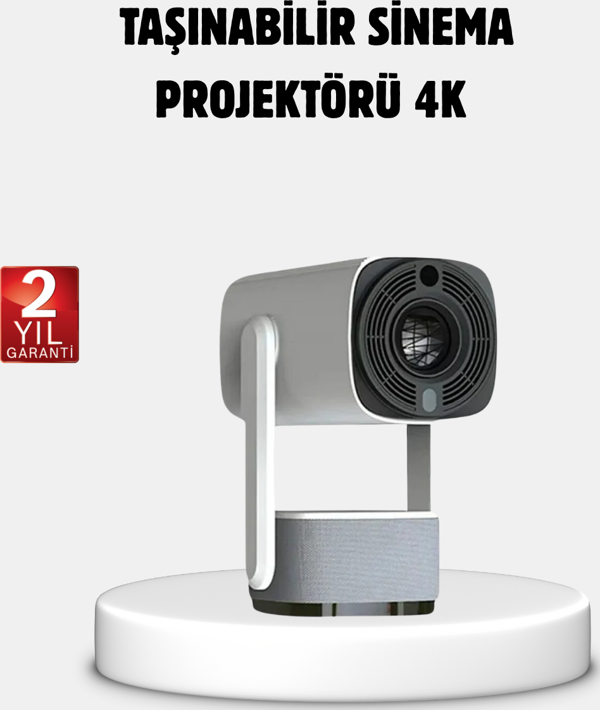 HD 720p Projeksiyon Cihazı – Geniş Ekran, 10.000 Saat Ampul Ömrü, Ev Sineması Deneyimi - Image 1