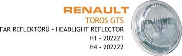 Far Renault R12 Gts Ref.H1 Çerçevesiz İç - Image 1