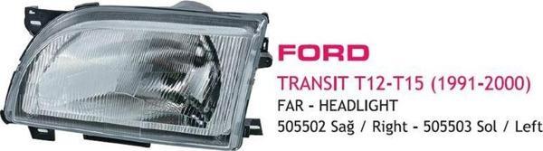 Far Ford Transıt T 12-T 15 Sağ  1991-1995 - Image 1