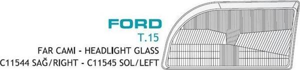 Far Camı Ford Mınibüs Transıt T15 Sağ - Image 1