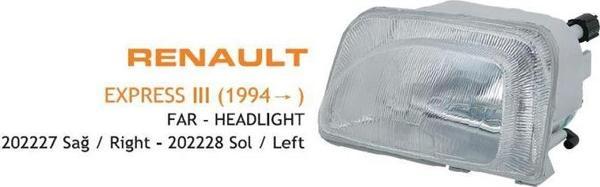 Far Sol Renault Expres Iıı 1994 - Image 1