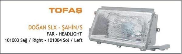 Far Fıat  93-> Doğan Slx Sağ(4Ad) - Image 1