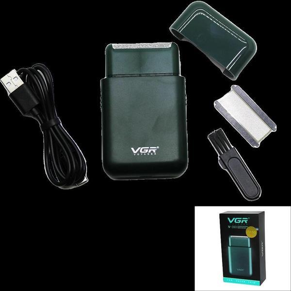 Seyahat Tipi 2ın1 Sıfır Sakal - Çizim Traş Makinesi Usb Şarjlı V-390 - Image 1