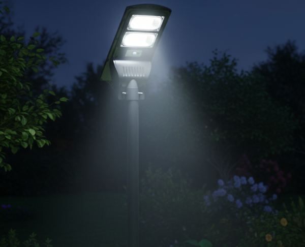 Çiğdem Solar Ledli 100W Uzaktan Kumandalı Sokak Armatür KST221 - Image 1