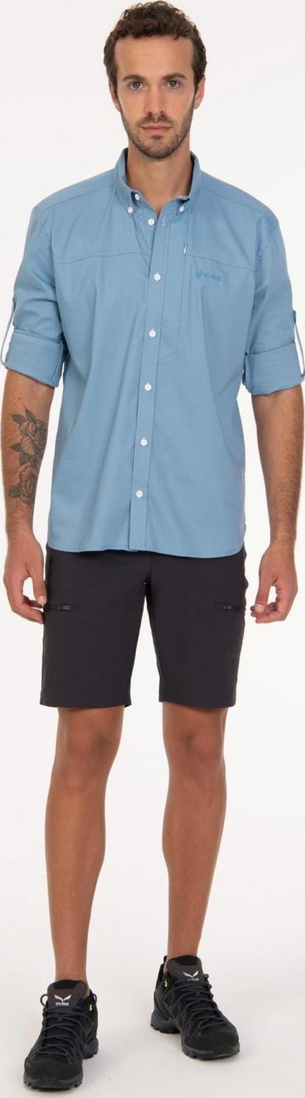 2AS Gainfull Erkek Gömlek Mavi - Image 1