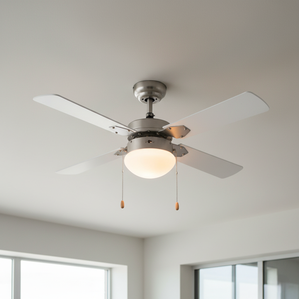 4 Kanatlı Metal Dekoratif Tavan Vantilatörü 60W KCF283 - Image 1