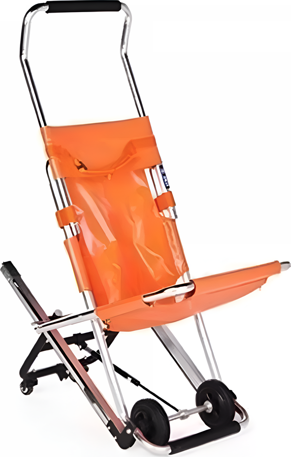 Comfort Plus Hasta Tahliye Sedyesi | Katlanabilir Alüminyum Gövde, Paletli Merdiven İniş Sistemi, 159 Kg Taşıma Kapasiteli - Image 1