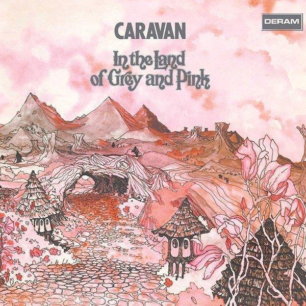 Caravan In The Land Of Grey And Pink Plak - Image 1