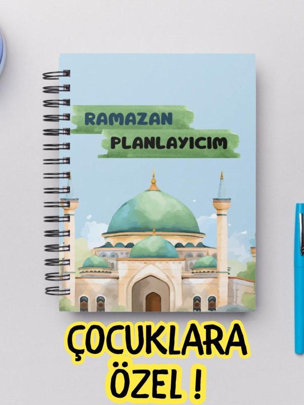 Papirus Craft 2025 Ramazan Planlayıcısı (Çocuklar Için ) , Bol Stickerlı , Ramazan Ajandası - Image 1