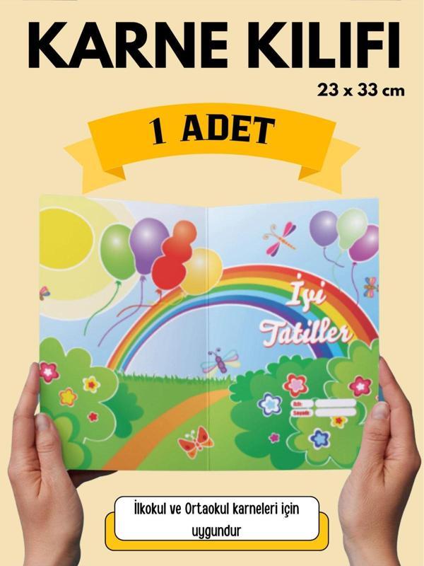 Papirus Craft Yaz Temalı Karne Kılıfı , Karne Kabı , 1 Adet , Karne Hediyesi , Öğrenci , Karne , Karne Hediyesi - Image 1