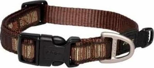 Rogz Fancy Dress Halsband M Mocha Bone Boyun Tasması - Image 1