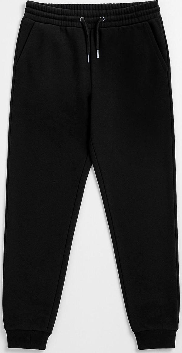 Erkek Paçası Lastikli Siyah Eşofman Altı - Image 1