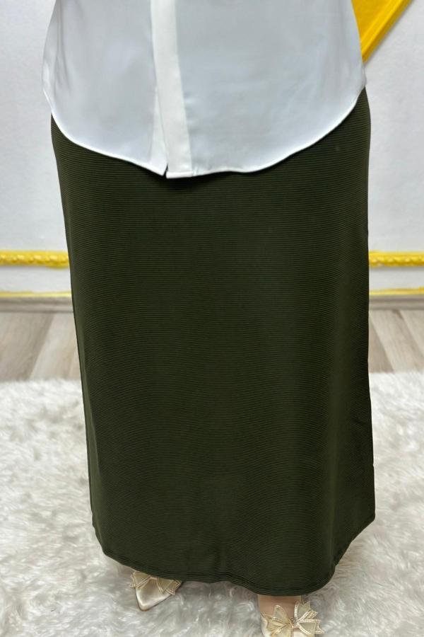 Kadın Tesettür Giyim Büyük Beden Ottoman Etek  - Image 1