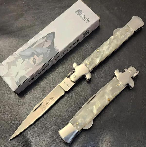 AlsepeteAvm A032A Sedef Kabze Manuel Kamp Çakısı - Image 1