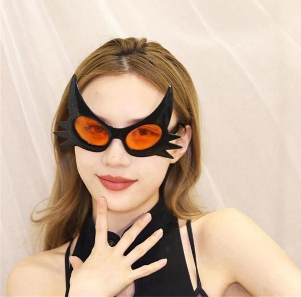 BFS   SiyahRenkBıyıkTasarımlıKediGözlüğü19x11cm - Image 1