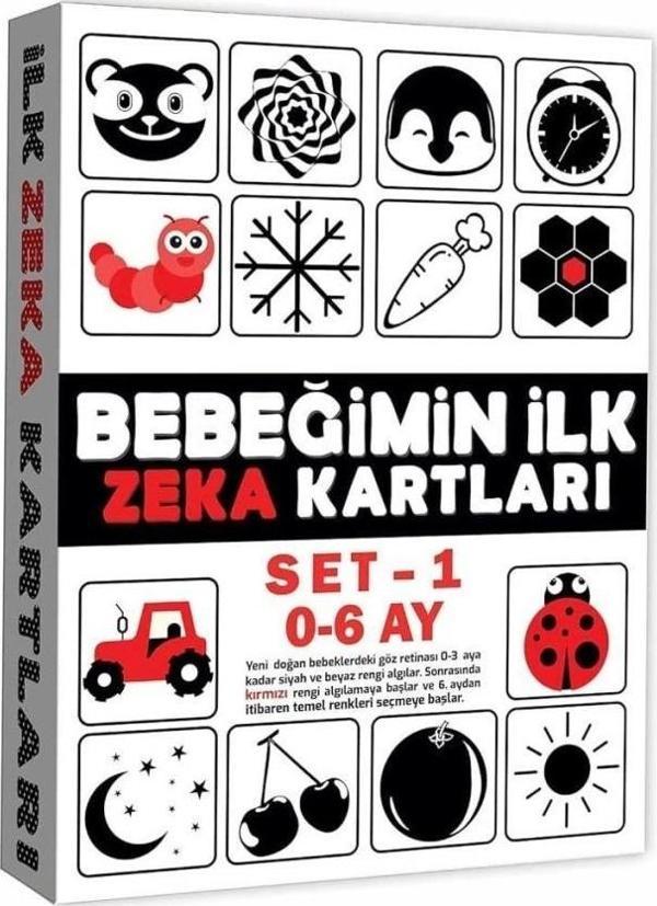 BFS   2199 Eğitici Kartlar 0-6 Ay Zeka Kartları - Image 1