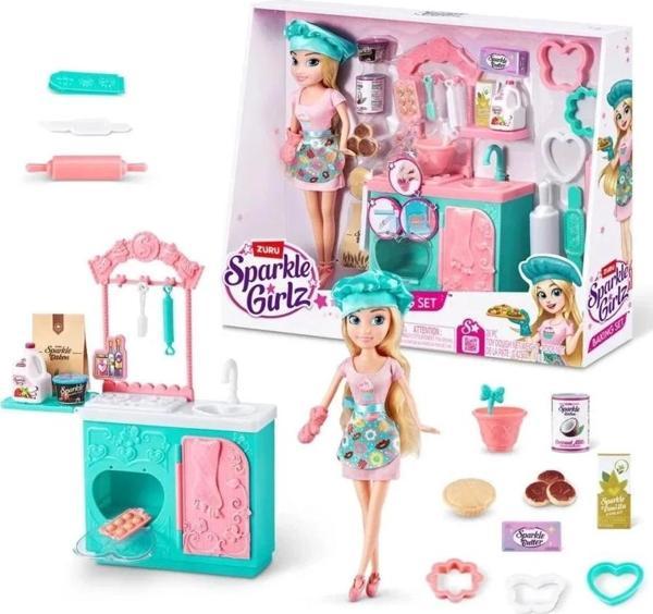 BFS   Sparkle Girlz Aşçı Bebek ve Oyun Seti 27cm - Image 1