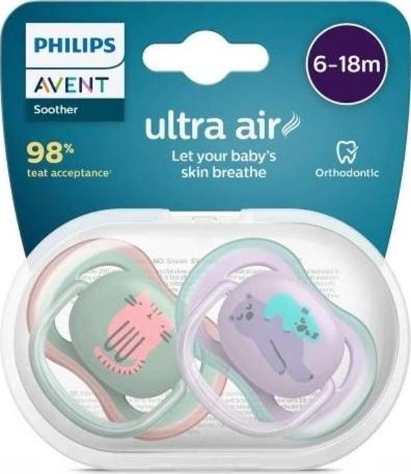 BFS     Avent Ultra Air Emzik 6-18 Ay Kız - Image 1