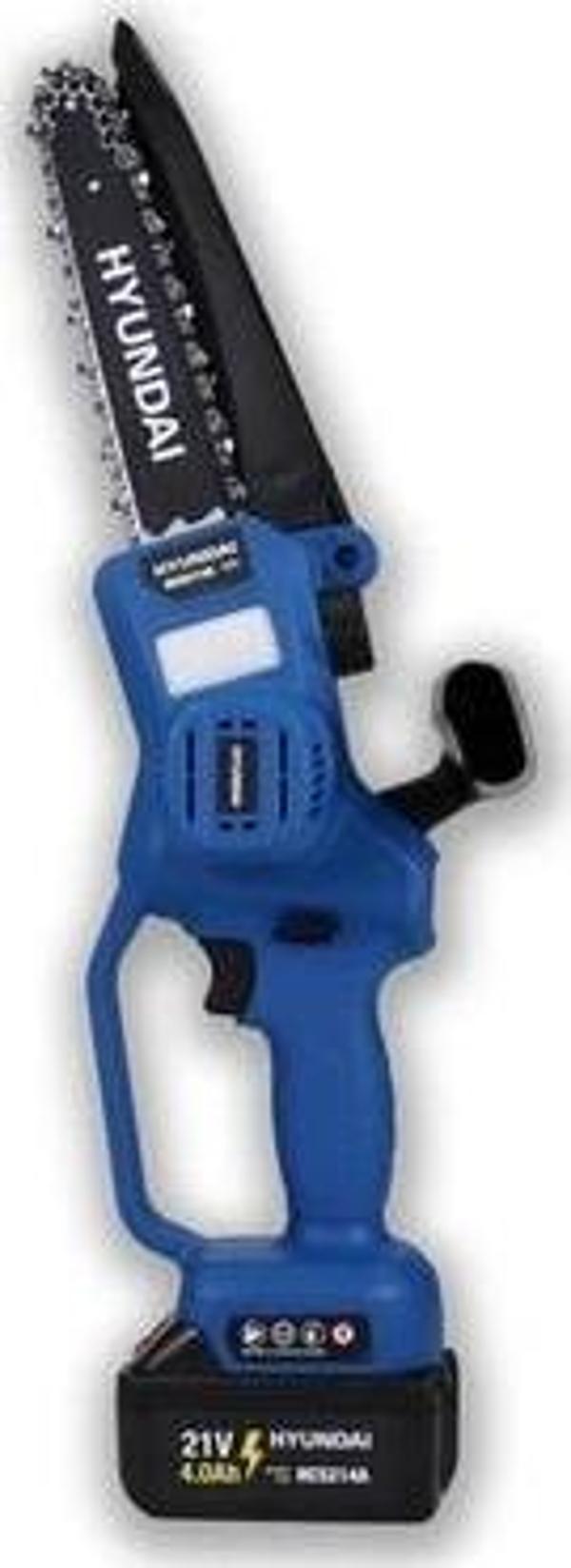 Hyundai HCS214A Akülü Budama Testeresi 21V 4.0Ah Çift Akü - Image 1