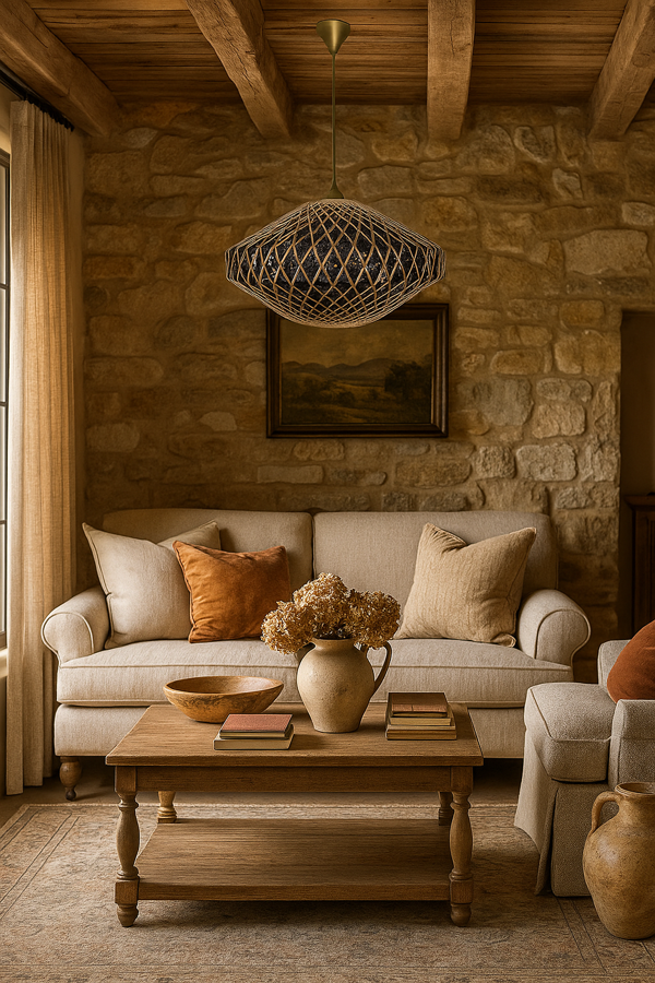 Bohem,Rustik,Modern,Jüt,Doğal,El Yapımı Sarkıt Avize - Image 1