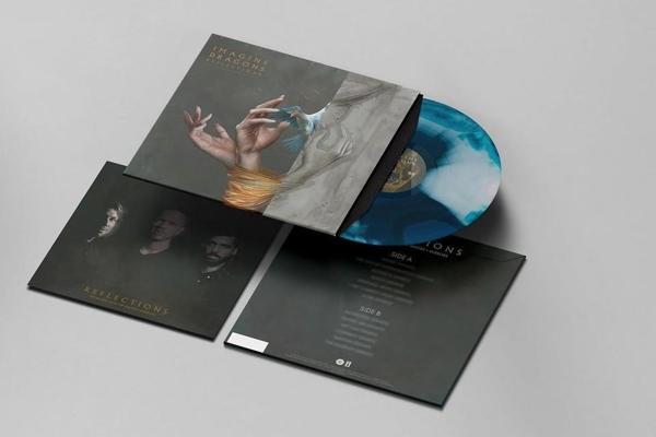 Imagine Dragons - Reflections (From The Vault Of Smoke + Mirrors) (Ocean Blue Marbled Vinyl) - Plak - Image 1