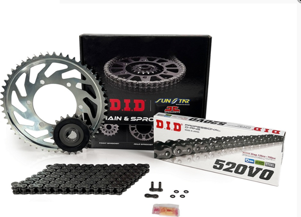 DID ZİNCİR DİŞLİ SETİ 520 ORING HONDA NC750X DCT 2021-2024 JJ520ORING1097 - Image 1