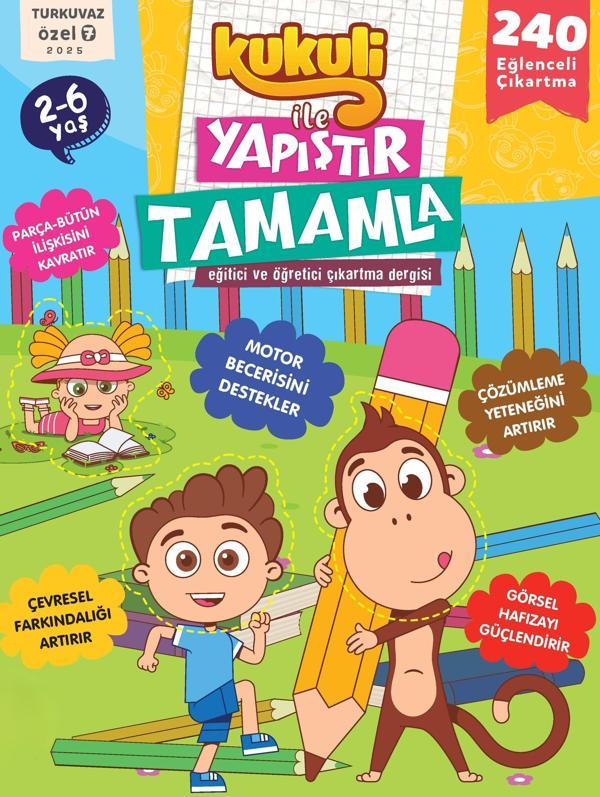 KUKULİ İLE YAPIŞTIR TAMAMLA 7 - Turkuvaz Dergi - Image 1