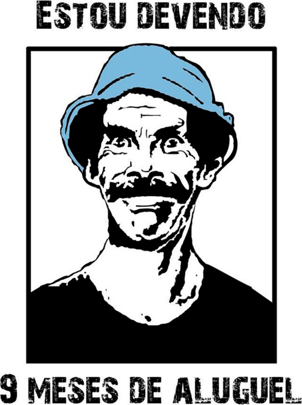 9 Ay Kira Borcu Temalı El Chavo Retro Mizah MDF Tablo - Image 1