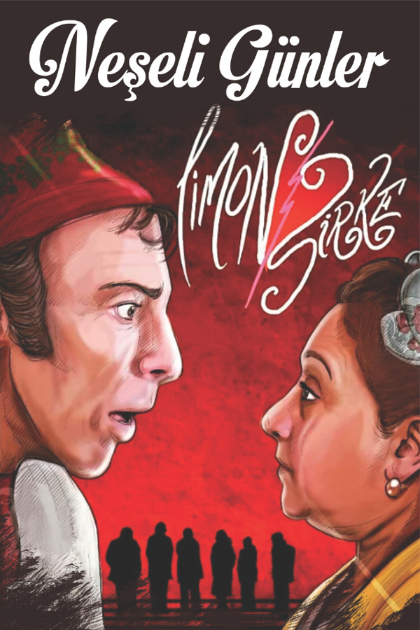 Neşeli Günler Retro Ahşap Tablo – Limon Sirke Temalı Yeşilçam Mizahı Dekoru - Image 1