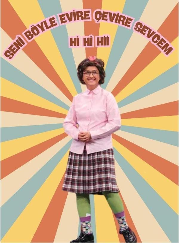 Naime Seni Böyle Ahşap Retro Vintage Poster - Image 1