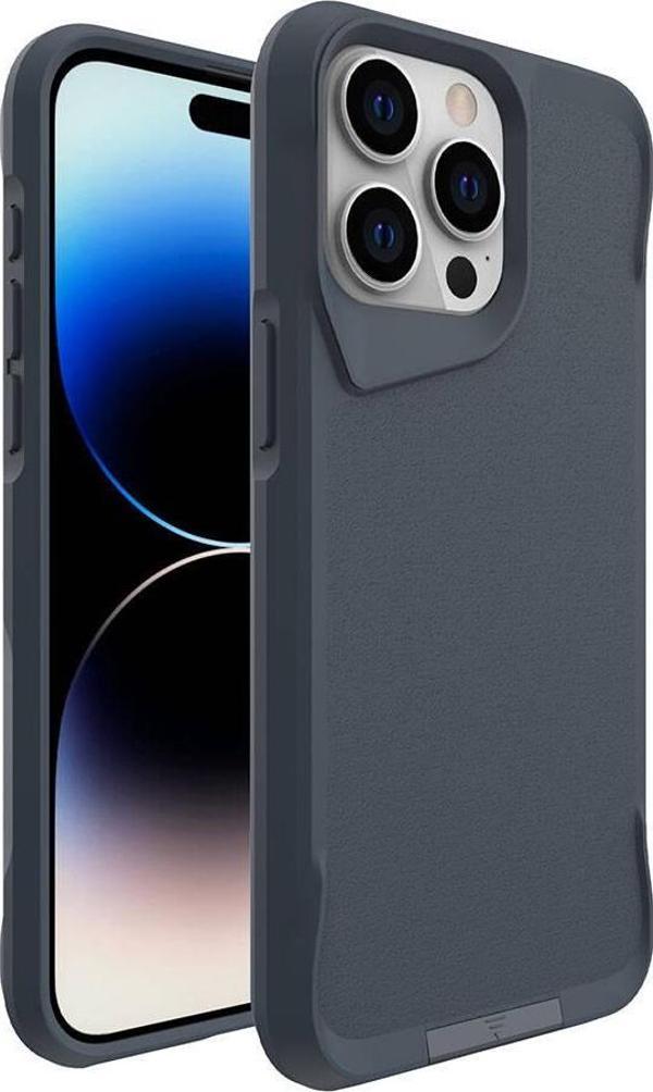 Apple iPhone 15 Pro Kılıf Zore Airbag Kenarlı T-Max Mat Standlı Kapak - Image 1