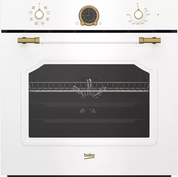 Beko BFM 240 RB Rustik Beyaz Ankastre Fırın - Image 1