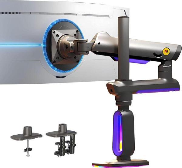 Ergoflex North Bayou G80-Gaming , 2-20 Kg , 32"-60" Uyumlu, Rgb Aydınlatmalı, Oyuncu Monitör Standı - Image 1