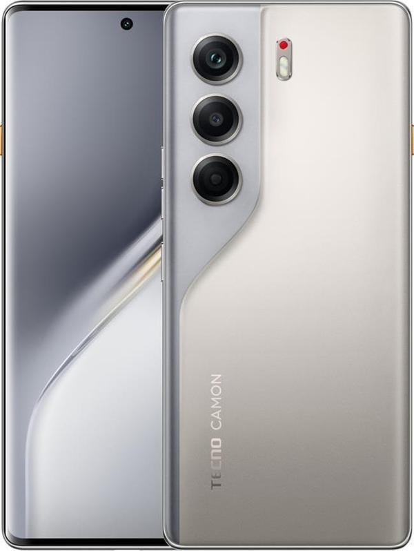 Tecno Camon 40 Pro 5G 12GB Ram 256GB Titanyum CM7 (Tecno Türkiye Garantili) - Image 1