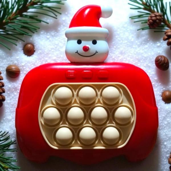 YÜKSEK KALİTE KARDAN ADAM POPİT OYUNU SESLİ IŞIKLI POPİT YILBAŞI NOEL HEDİYELERİ VIP AKIL OYUNLARI - Image 1