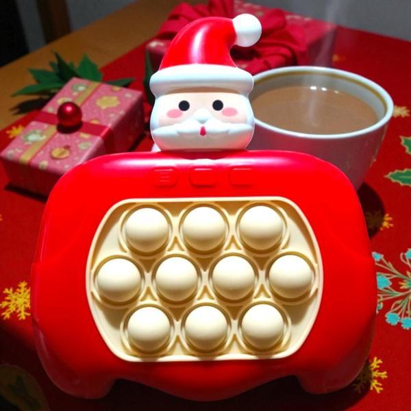 YÜKSEK KALİTE NOEL BABA POPİT OYUNU SESLİ IŞIKLI POPİT VIP AKIL OYUNLARI YILBAŞI NOEL HEDİYELERİ - Image 1