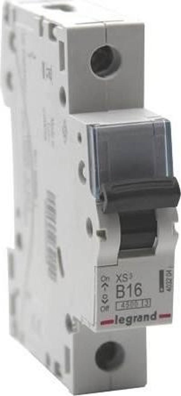 Legrand 1X16A 4,5Ka B Ti̇pi̇ Otomati̇k Si̇gorta Xs3 LR 403204 - Image 1