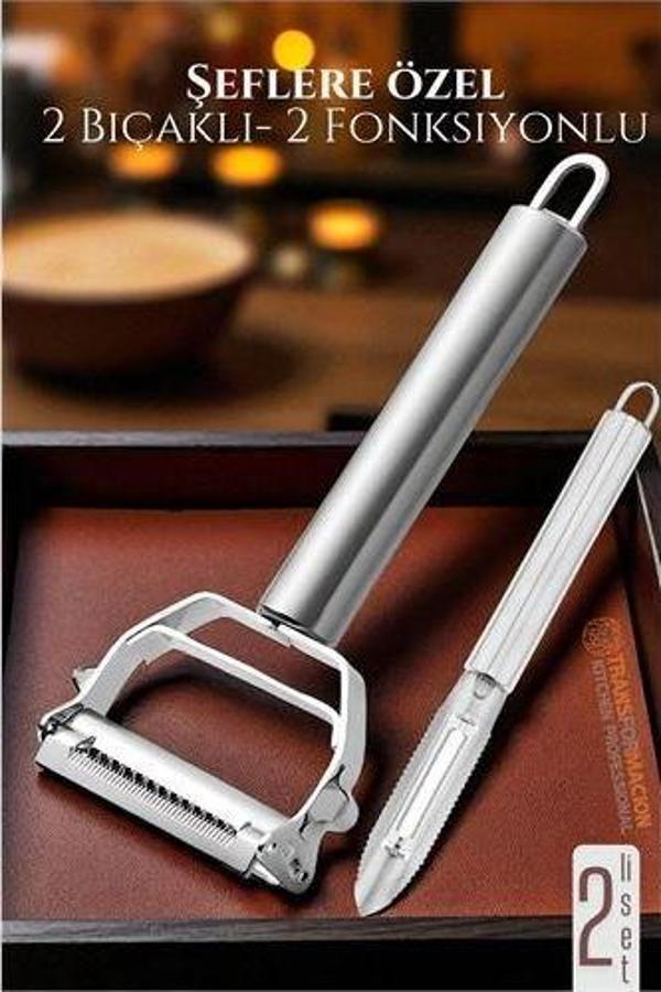 Soyacak - Sebze Soayacağı - Oyacak Soyacak Seti Dilimele Kazıma Profesyonel - Image 1