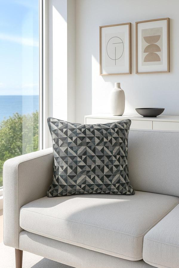 Jakar Kırlent Kılıfı Gri V1 45x45 - Image 1