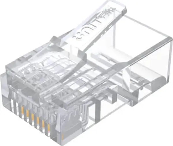 Unitek CAT6 RJ45 (100 Adet) Modüler Konnektör (Y-OT19TP) - Image 1