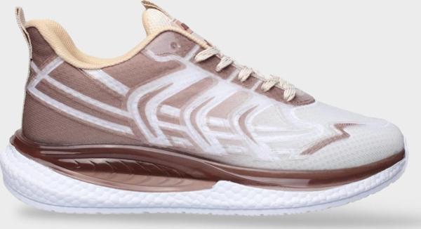 Erkek Günlük Koşu Yürüyüş Spor Ayakkabı KAHVERENGİ - BEJ - Image 1