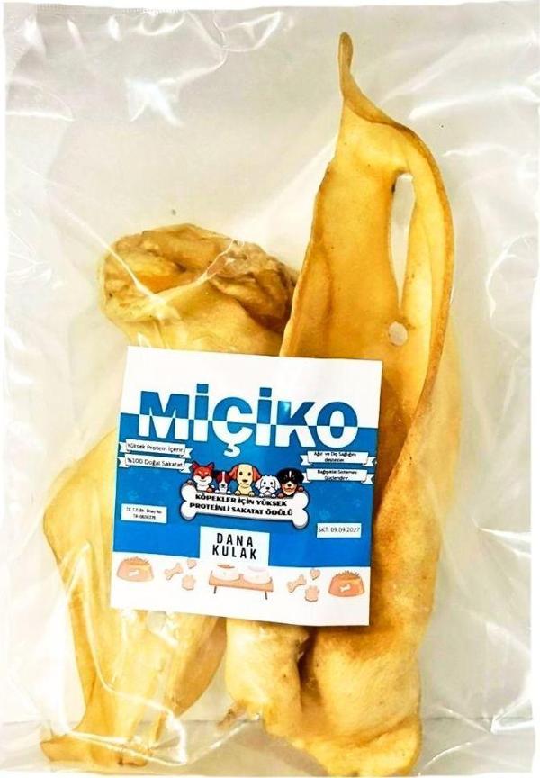 Zengin Proteinli Dana Kulak Köpek Ödülü 100Gr - Image 1