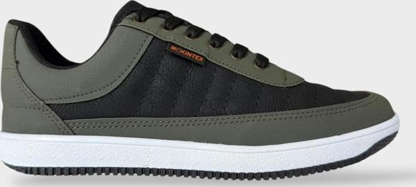 Erkek Ortopedik Günlük Yürüyüş Rahat Spor Ayakkabı  HAKİ - SİYAH - Image 1