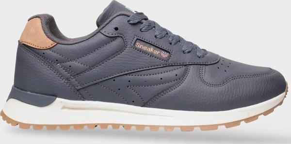 Unisex Ortopedik Günlük Yürüyüş Koşu Sneaker Spor Ayakkabı FÜME - Image 1